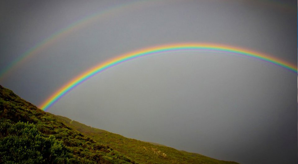 Double Rainbow What Does it Mean?