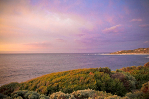 Oil painting skies over Margaret River