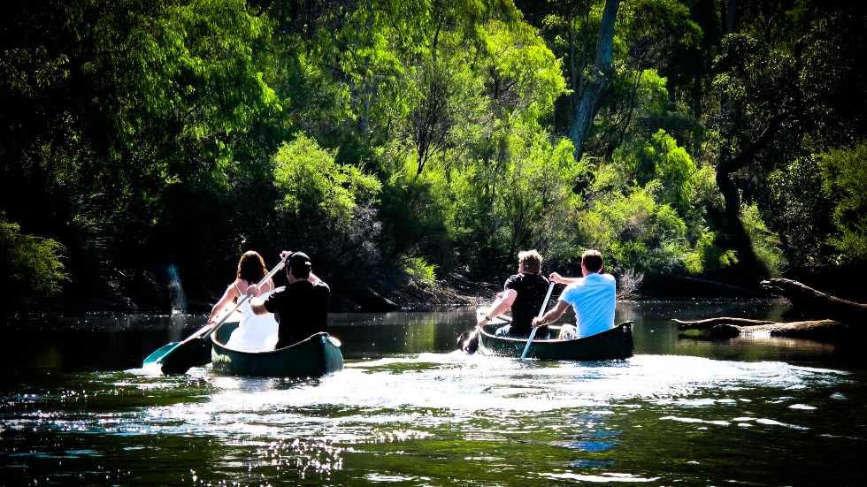 Canoeing the Margaret River