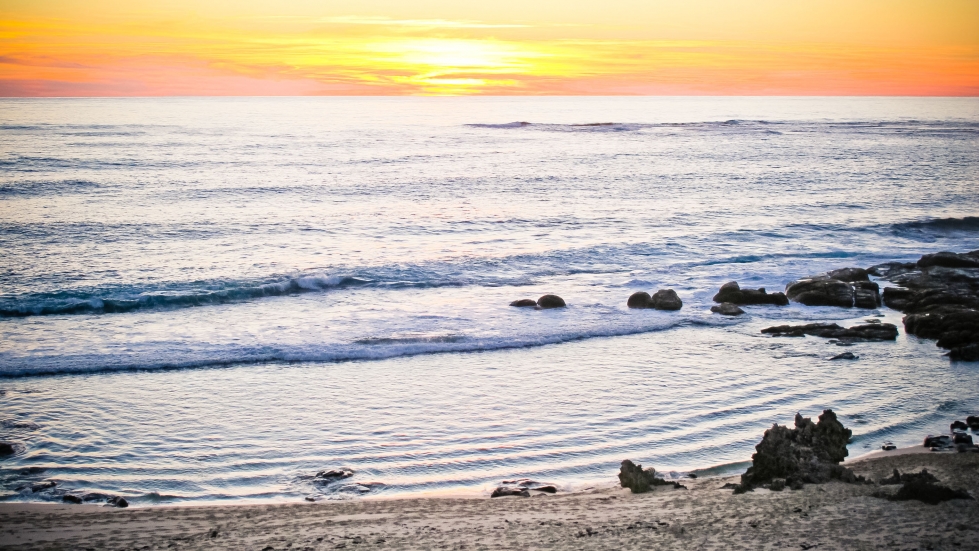 Sunset Margaret River mouth
