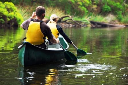 Canoeing the Margaret River